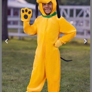 Disney Pluto Kids Costume - Yellow and Black
